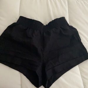 Reformation Nashville linen shorts black NWOT